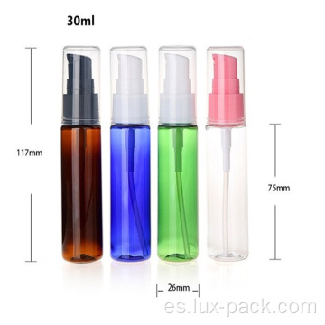 Botella de envasado cosmético de mascota de 10 ml 30 ml de loción